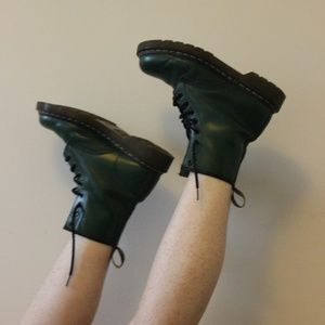 Forest Green Doc Martins